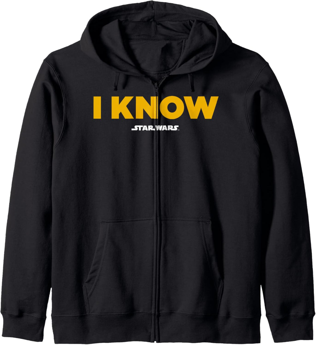 Star Wars Han Solo I Know Kapuzenjacke