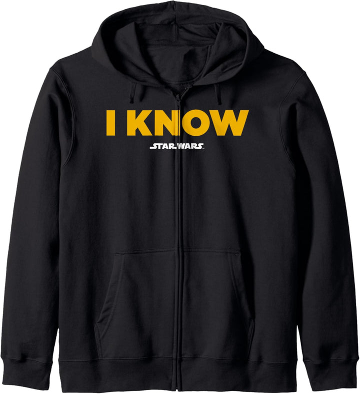 Star Wars Han Solo I Know Kapuzenjacke