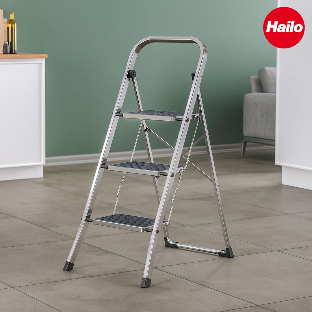 Hailo Leiter-Fuss-Set - Ersatzfüsse für Hailo Trittleitern wie K10, K20, K30, K40 BasicLine und K70