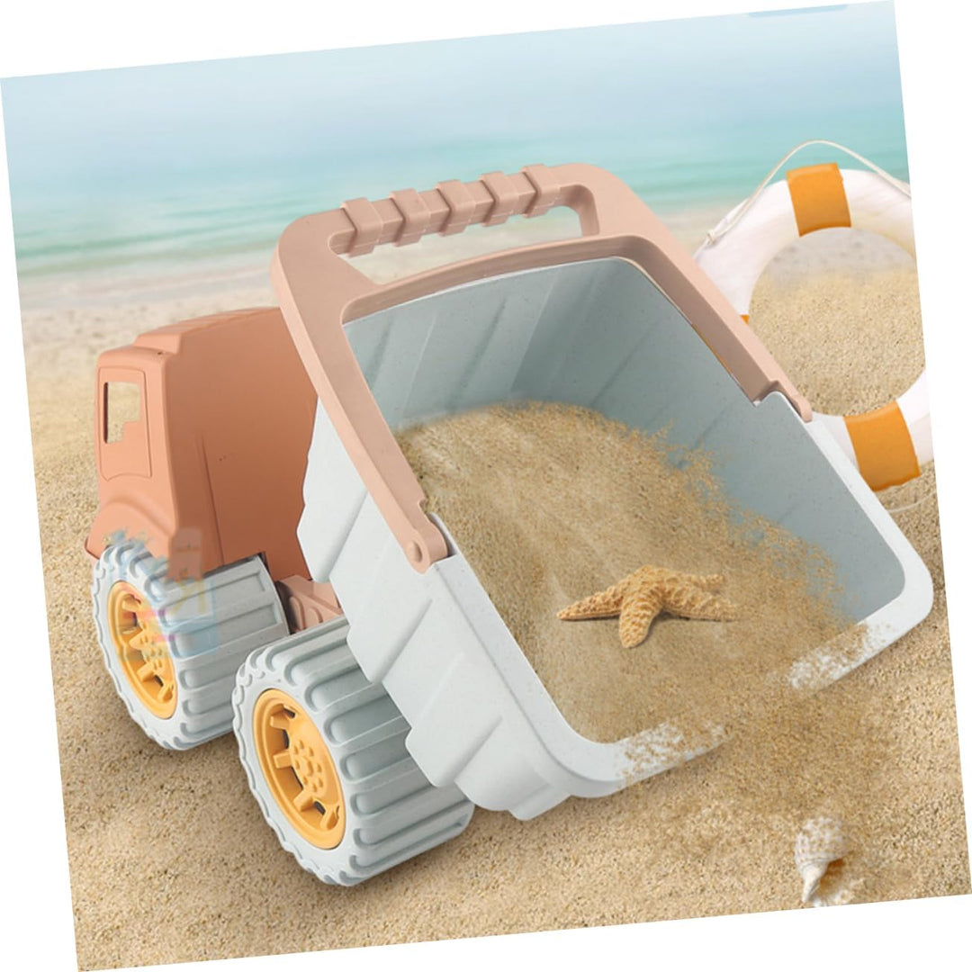 Yardwe Spielzeugbagger für Junge Mädchen zum Sandspiel Am Strand Leicht Tragbar Sicherem Kunststoff