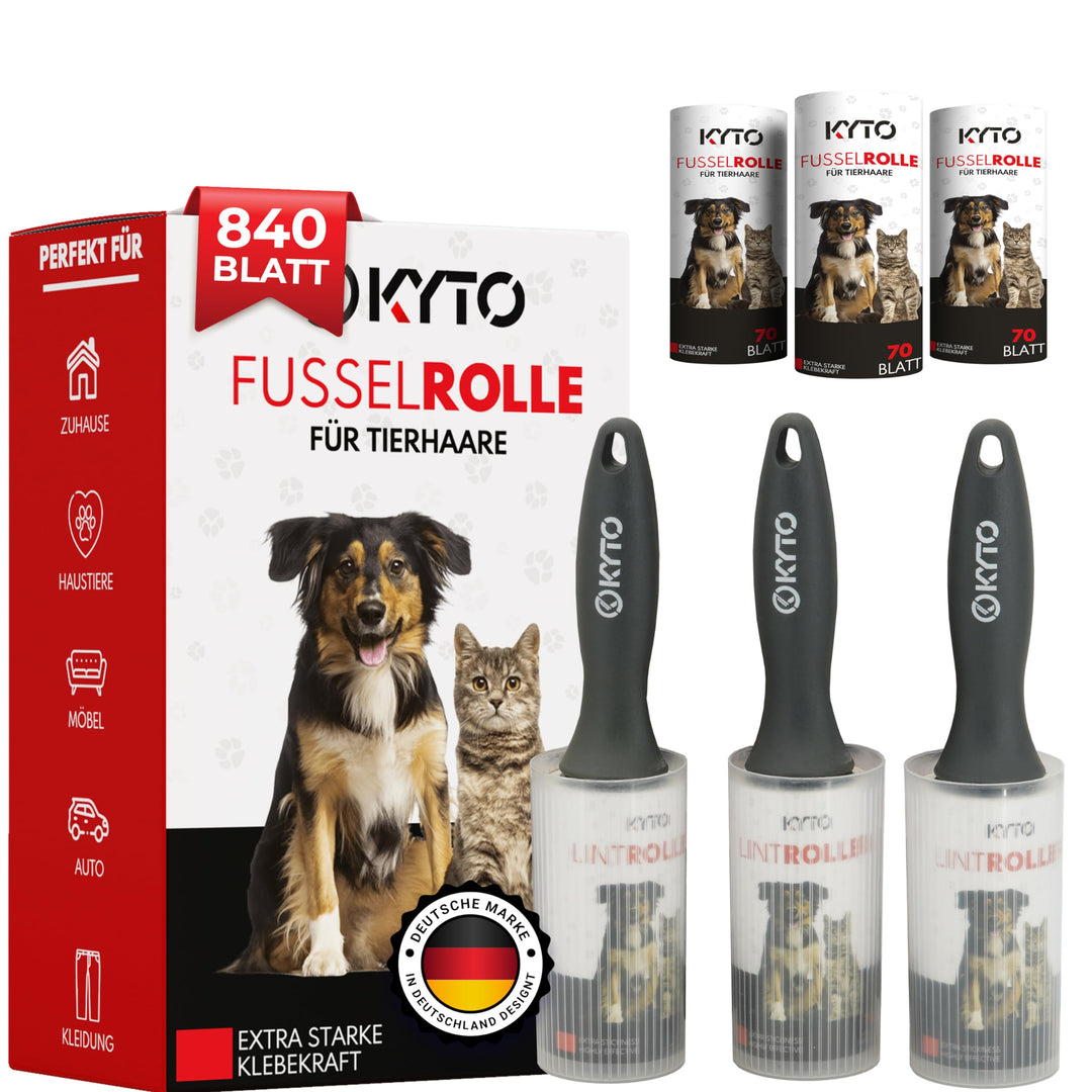 12 Stück Fusselrolle 840 Blatt Flusenbürste für Kleidung Möbel Sofa Tierhaare Katzenhaare Hundehaare