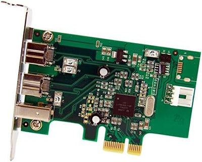 StarTech.com 3 Port 800+400 FireWire PCI Express Schnittstellen Low Profile Combo Karte - PCIe 3 Por