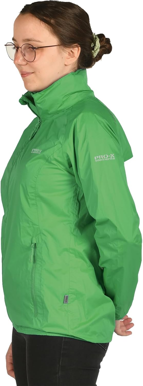 PRO-X elements Damen Pack Able Jacke 38 Bambus, 38 Bambus