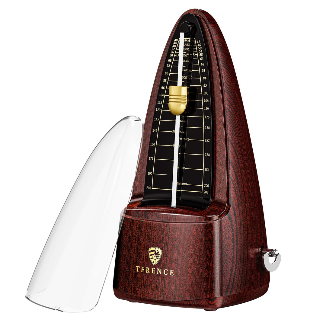 TERENCE Mechanisches Metronom für Klavier Gitarre Bass Violine Bass Metronom mit hoher Präzision Tra