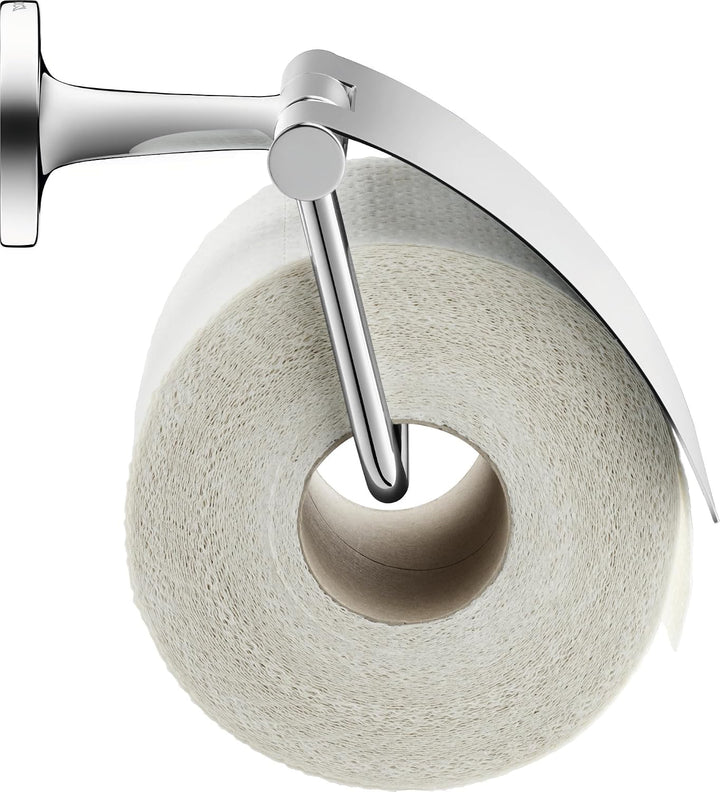 Duravit Papierrollenhalter Starck T, für 1 Rolle, Wandmontage, Chrom mit Deckel für 1 Rolle