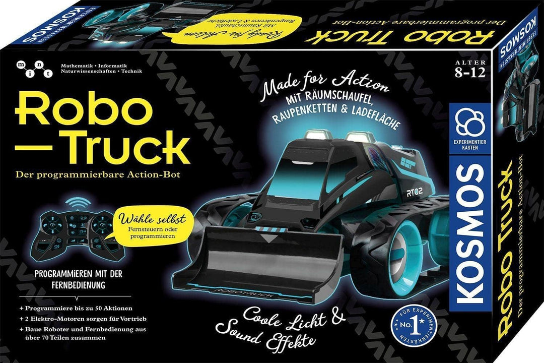 Kosmos 621049 Robo-Truck-Der programmierbare Action-Bot, Bausatz für programmierbaren Truck, viele s