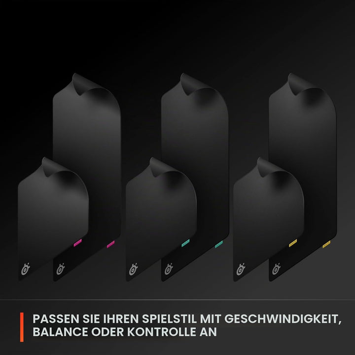 SteelSeries QcK XL Performance Balance Gaming-Mauspad, extra Dichte für EIN sanftes Gleiten, Flache