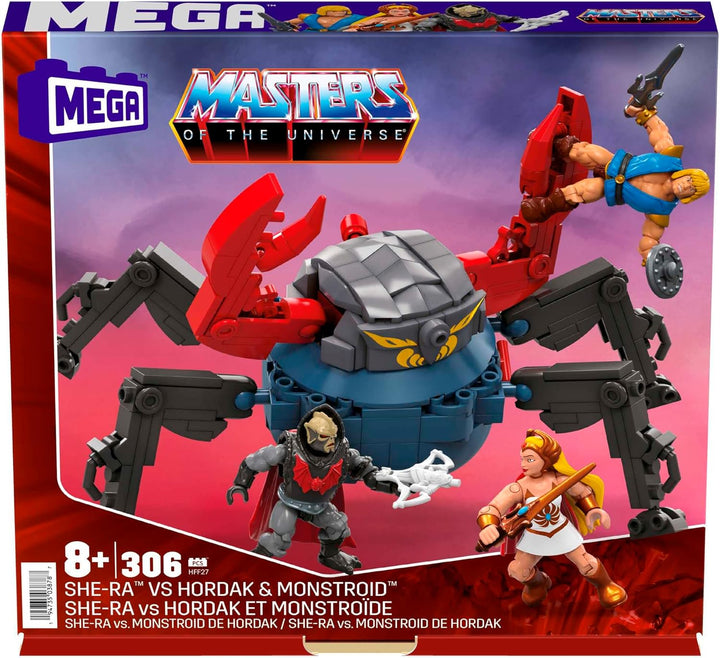 MEGA HFF27 - Mega Construx Masters of the Universe She-Ra vs Hordak & Monstroid Angriff Fahrzeug Bau