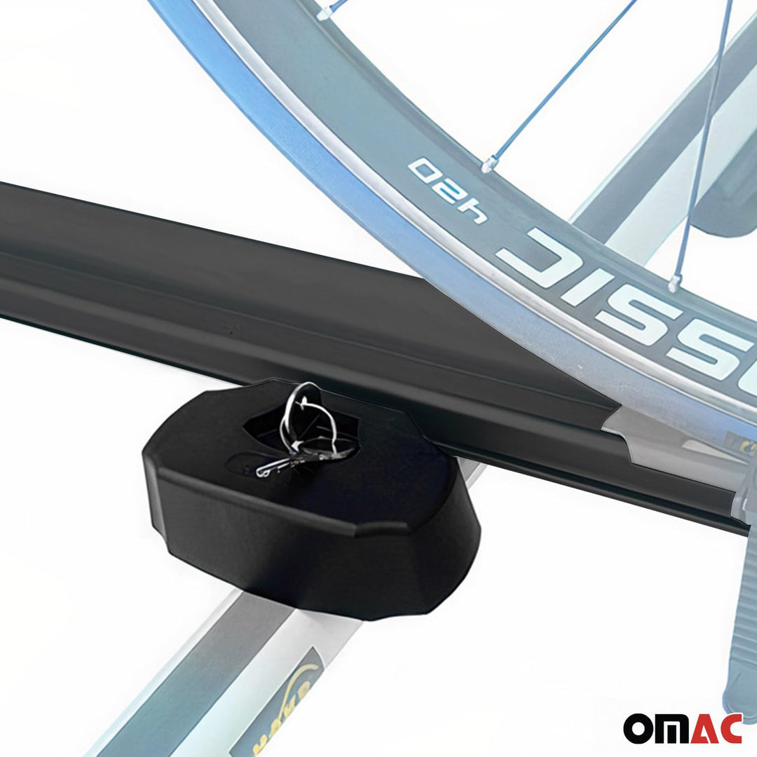 Fahrradträger Dachfahrradträger bis 17kg Aluminium Schwarz Fahrradhalter 17 kg / 1tlg Schwarz, 17 kg