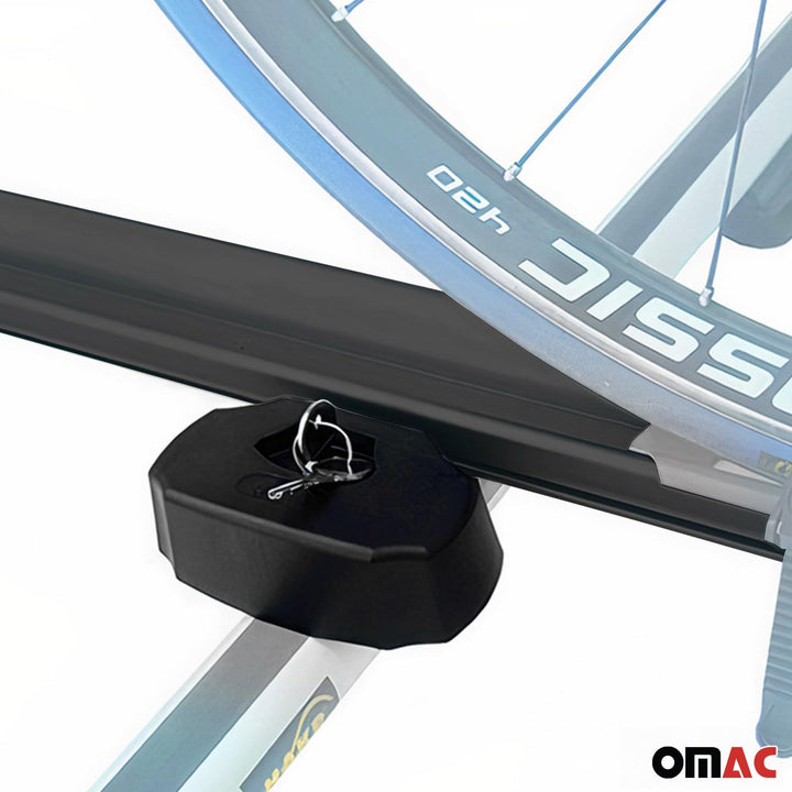 Fahrradträger Dachfahrradträger bis 17kg Aluminium Schwarz Fahrradhalter 17 kg / 1tlg Schwarz, 17 kg