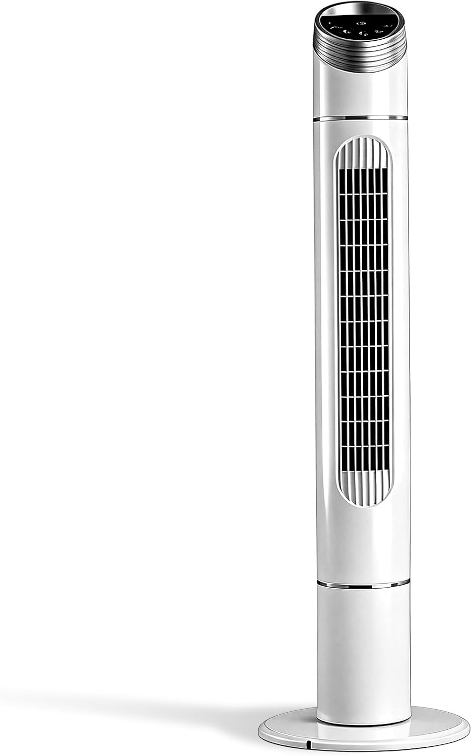 LEADZM Turmventilator mit Fernbedienung,Schwenkbarer Turm 107 cm,Tower Fan 80° Oszillationswinkel,Sä