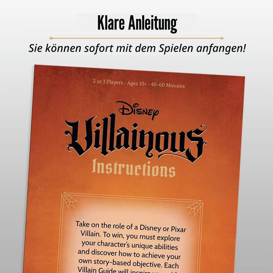 Ravensburger Disney Villainous Bigger and Badder Family Strategy Board Game for Adults &amp; Kids Age 10
