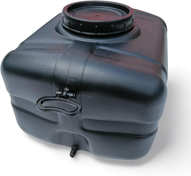 Varile Nutzwassertank inkl.1/2 Zoll Anschluss, Schraubdeckel für Camping und Keller Schwarz 85 L, 85