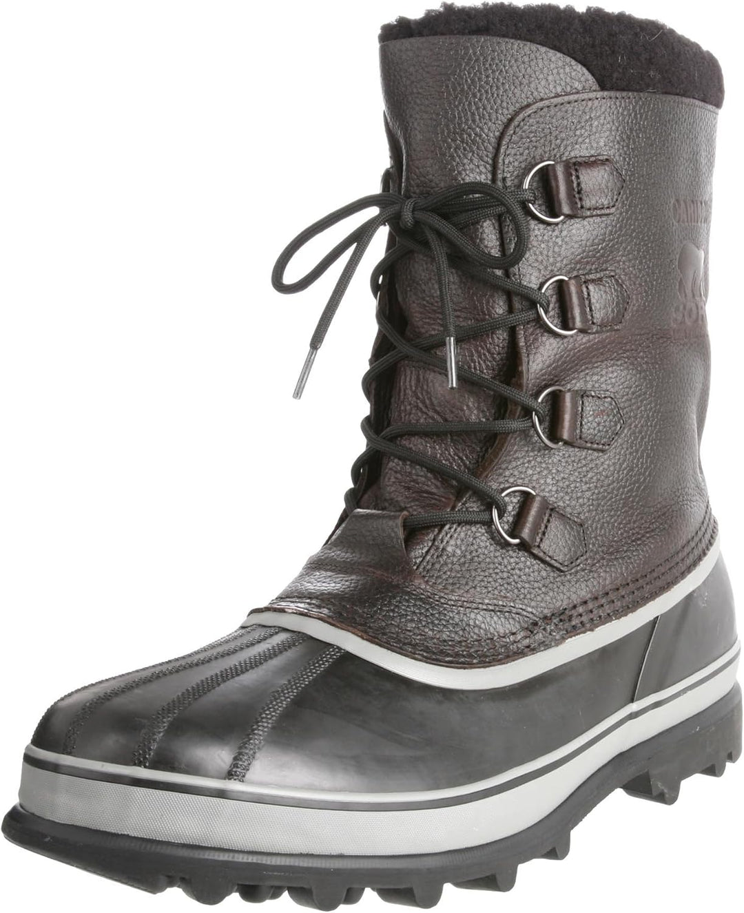 Sorel Herren Caribou Wasserdichte Winterstiefel 42.5 EU Black Dark Stone, 42.5 EU Black Dark Stone