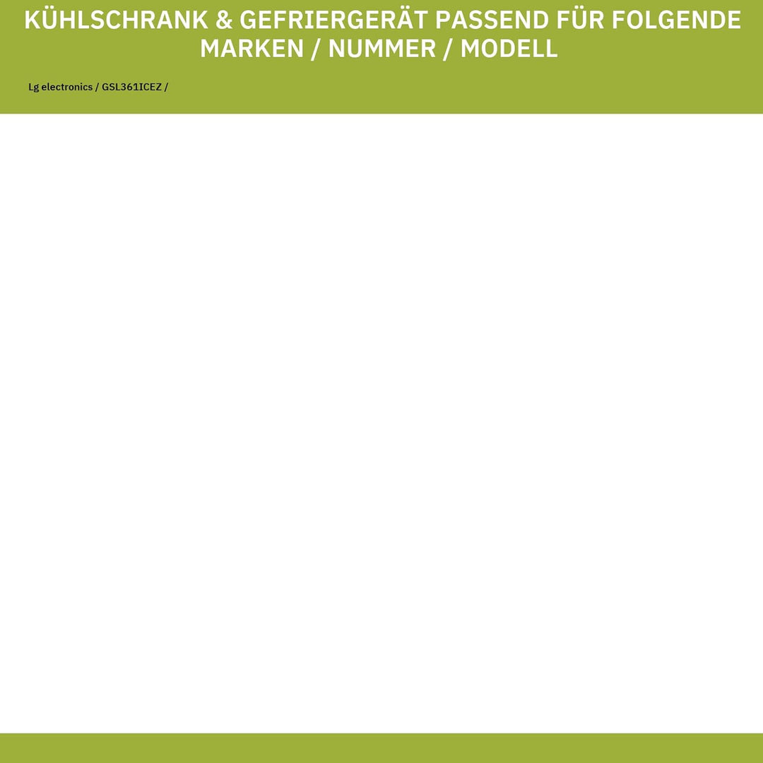 Wassertank 4Liter mit Deckel kompatibel mit LG AJL74372102 für KühlGefrierKombination