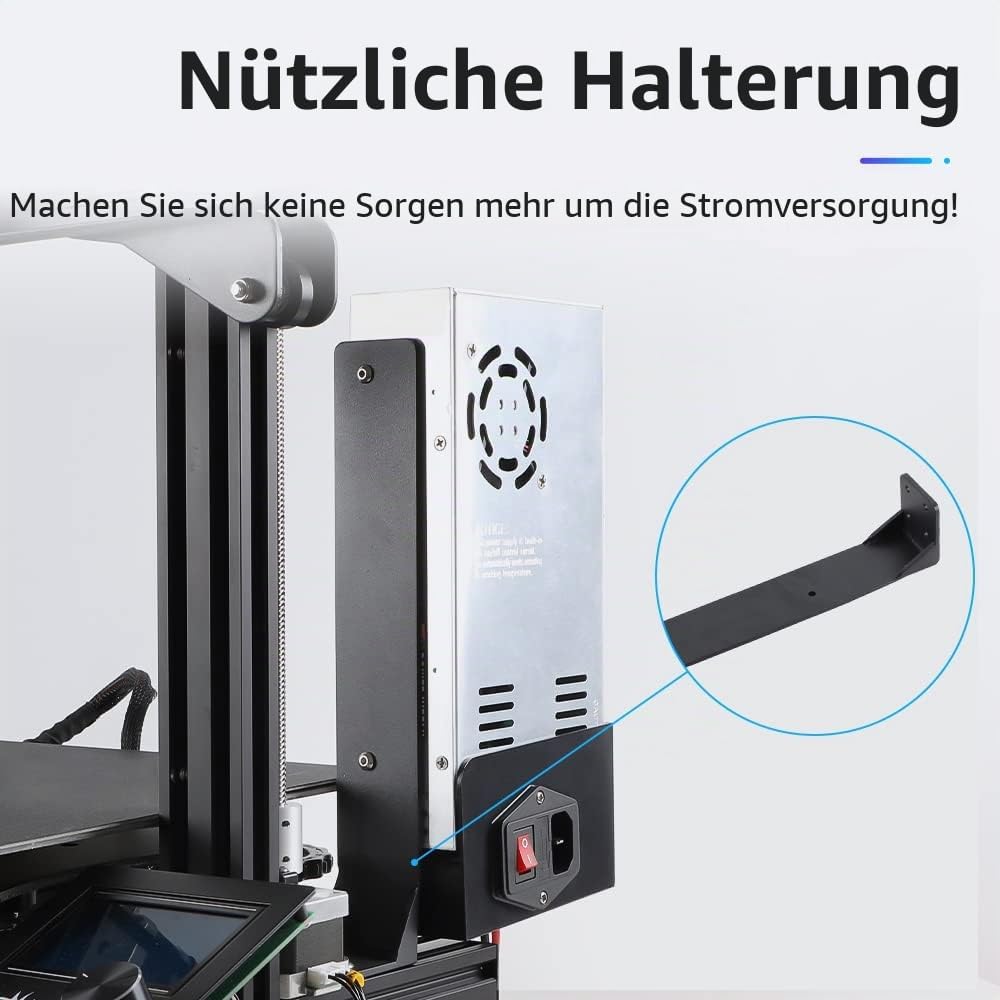 Creality Offizielles Ender 3 Dual Z-Axis Upgrade Kit (42-34 Schrittmotor enthalten) für Ender-3, End