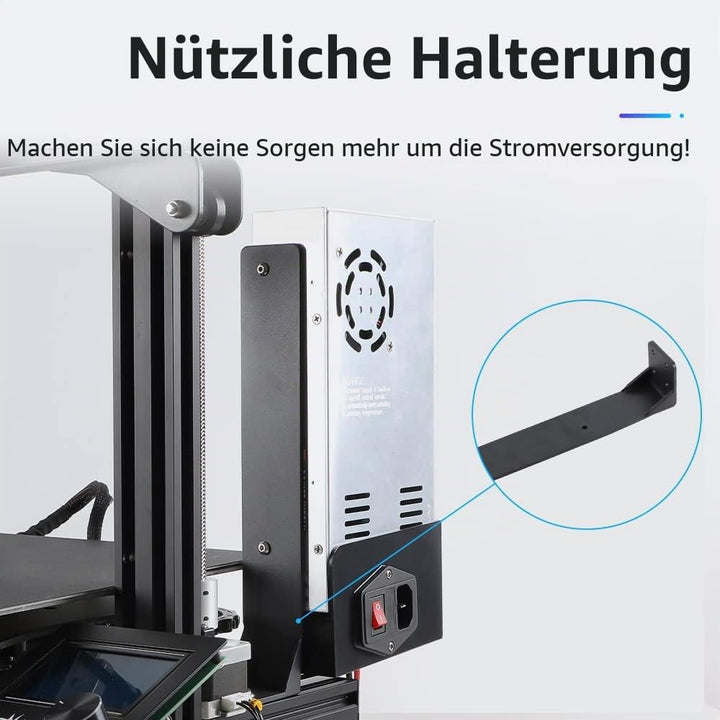 Creality Offizielles Ender 3 Dual Z-Axis Upgrade Kit (42-34 Schrittmotor enthalten) für Ender-3, End