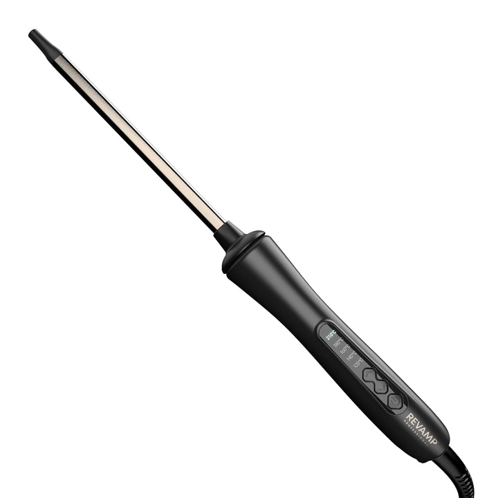 Revamp Progloss Tight Curl Stick - Dünner Korkenzieher Lockenstab für kleine bis mittlere Locken, Ko