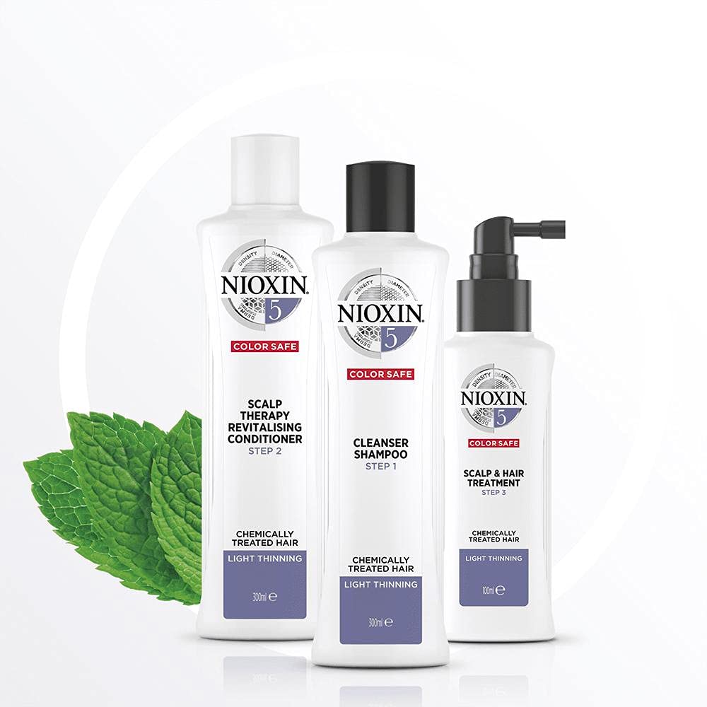 Nioxin Hair System 6 - Set Shampoo für Haarausfall+ Pflegespülung für Haarausfall + Behandlung mit L