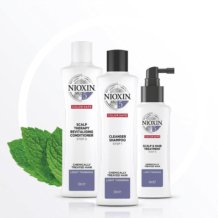 Nioxin Hair System 6 - Set Shampoo für Haarausfall+ Pflegespülung für Haarausfall + Behandlung mit L