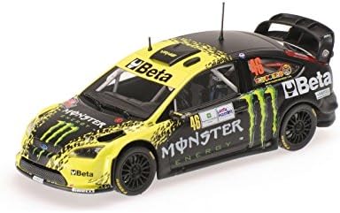 Minichamps Ford Focus WRC Beta/Monster Monza Rally 2009 Valentino Rossi, Massstab 1:43