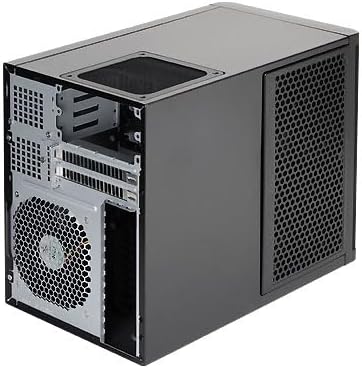 SilverStone 71062 SST-DS380 - Case Storage Mini-ITX Computer-Gehäuse mit Fronttür, 8x 3.5" HDD Hot-S