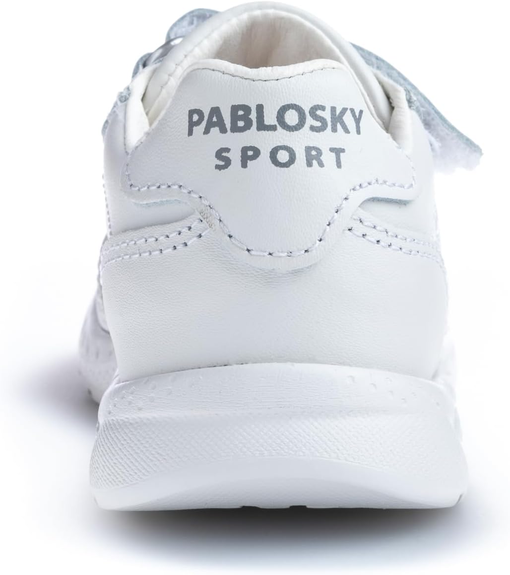 Pablosky Unisex Kinder 296900 Sneaker 20 EU Weiss, 20 EU Weiss