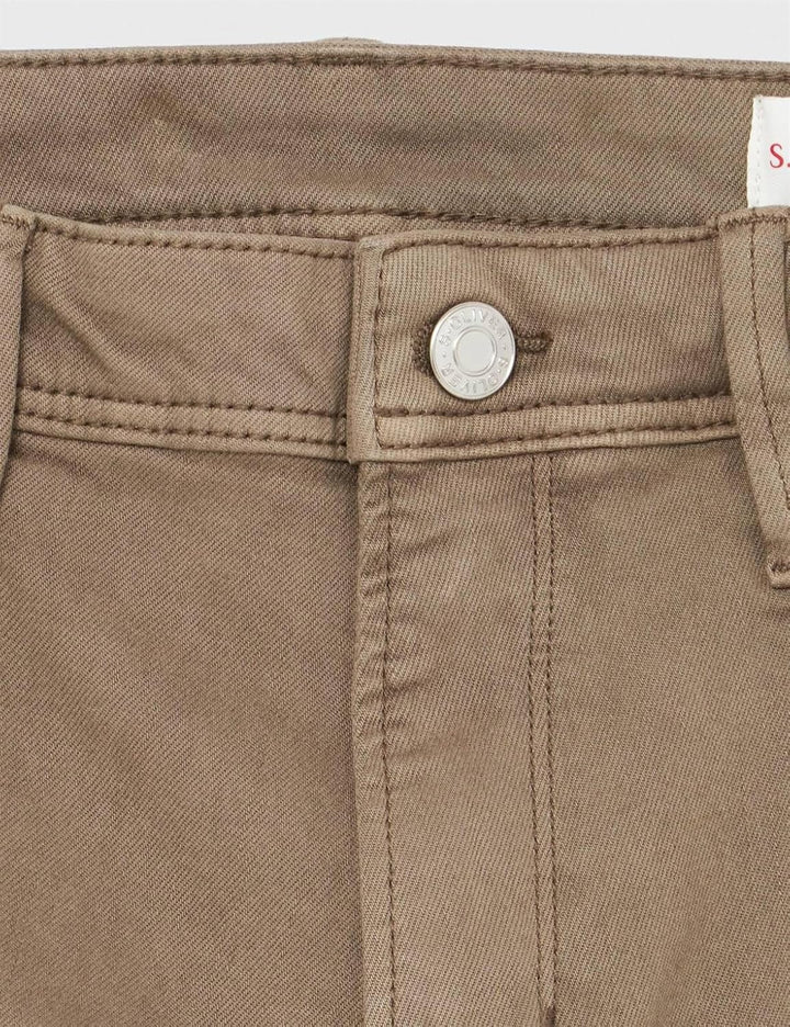 s.Oliver Damen Hose 34 Olive, 34 Olive