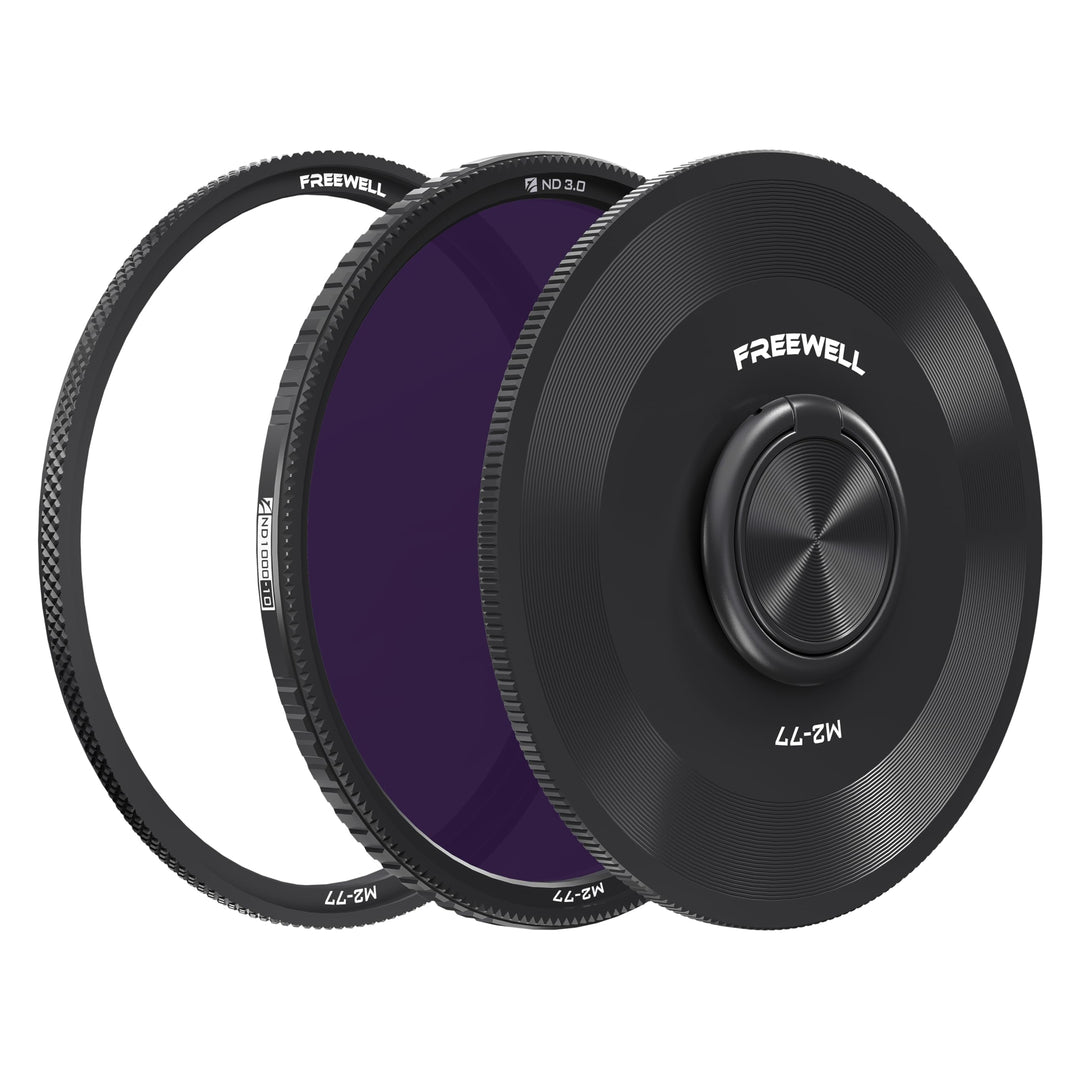 Freewell 77mm Natural Density ND1000 (10 Blendenstufen) ND3.0 Kamerafilter Kompatibel mit M2 Serie 7