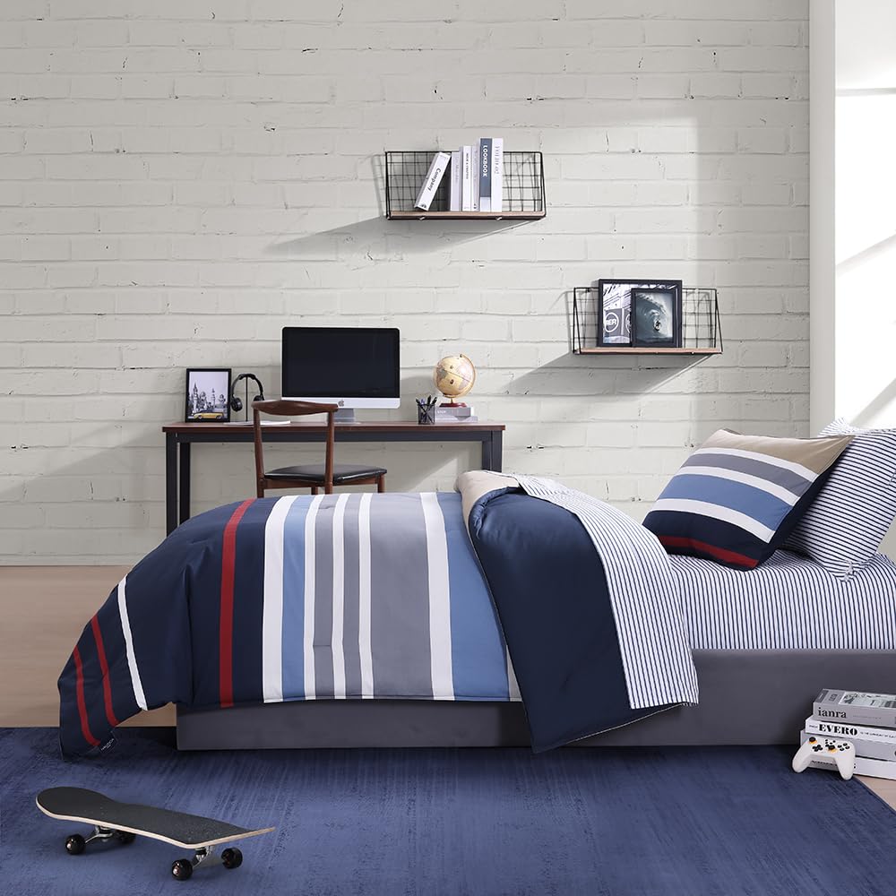Nautica Bradford wendbar Tröster Set, Size_Name, Twin, Twin