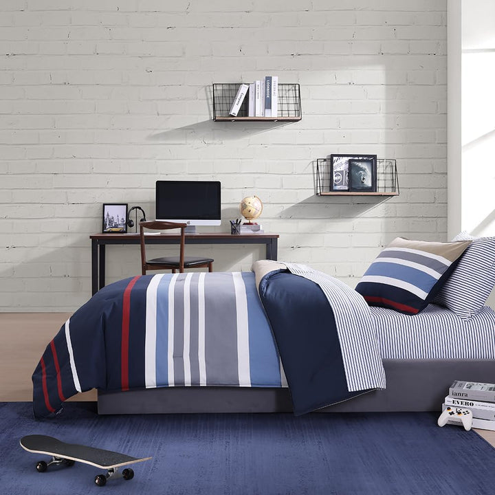 Nautica Bradford wendbar Tröster Set, Size_Name, Twin, Twin