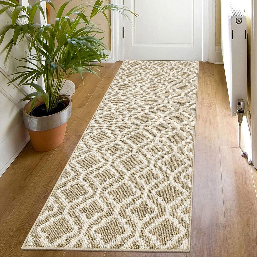 SHACOS Teppich Läufer 50x150 cm Läufer Flur rutschfest Teppichläufer Küchenteppich Waschbar Flur Läu