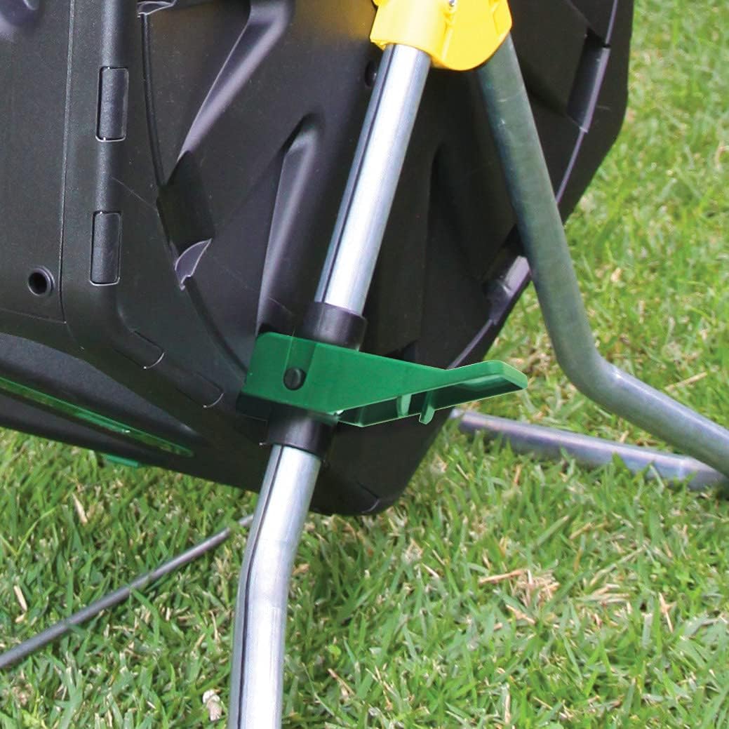 PALMAT - Heavy Duty 105L Trommelkomposter – Komposteimer, Gartenkomposter, Biomülleimer, Für Küchena