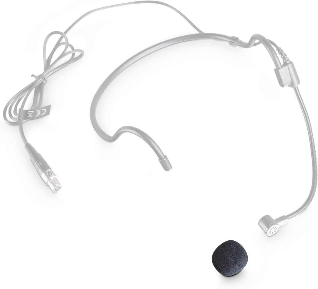 LD Systems WS 100 MH 1 Headset Mikrofon, Schwarz