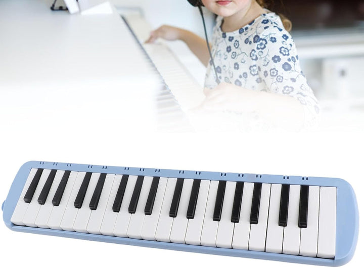 Melodica 37 Tasten Tastatur Melodica Blasmusikinstrument für Anfänger Professionelles Training mit E