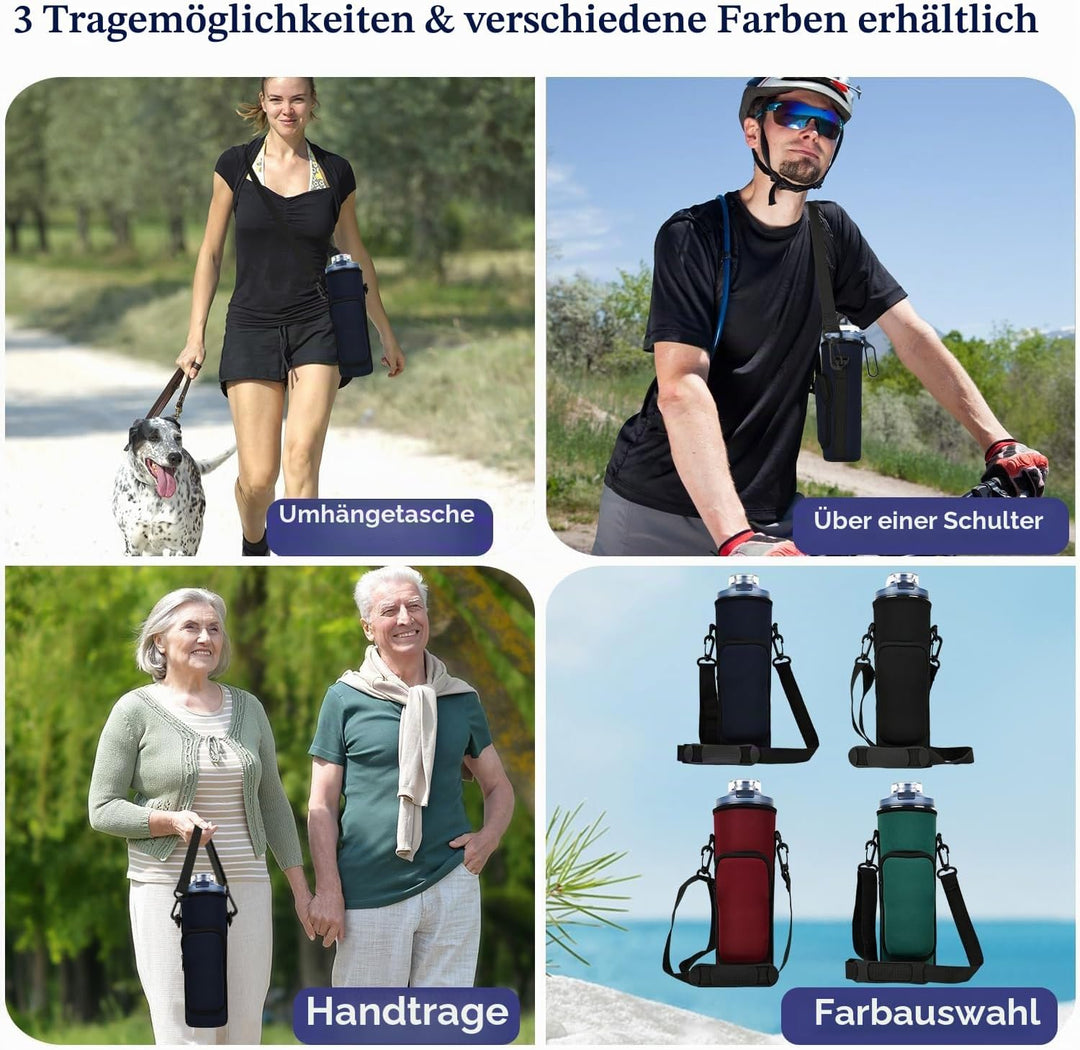 AF-WAN Tragbare Mixer-Tasche für Ninja Blast Max BC251 - Isolierte Hülle mit Quergurt (Dunkelblau),
