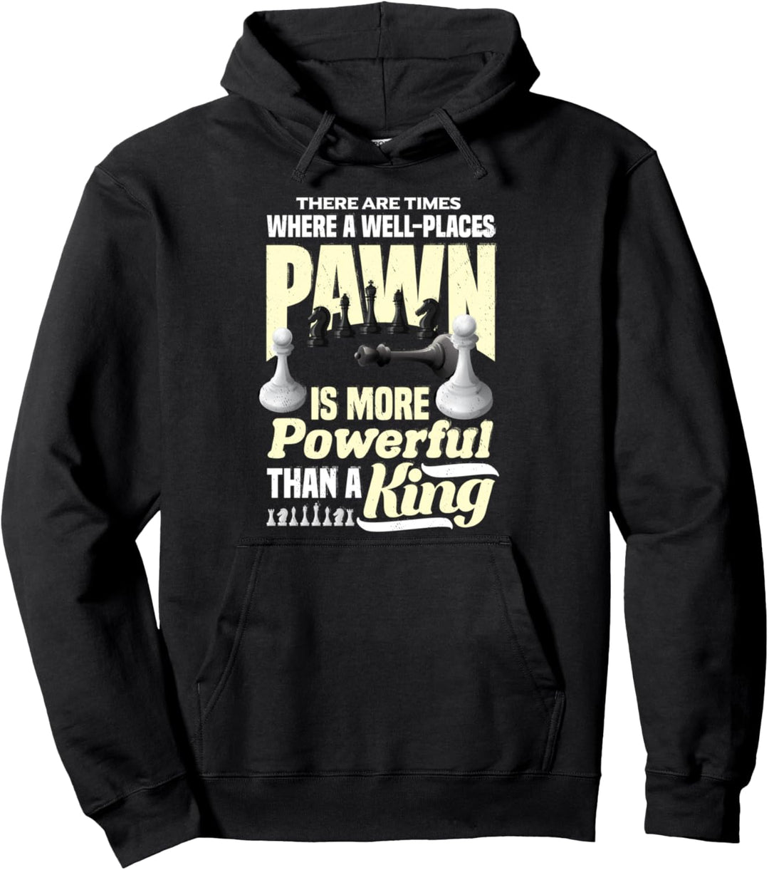 Schach Schachbrett Schachspieler Chess Schachfigur Geschenk Pullover Hoodie