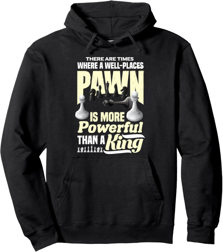 Schach Schachbrett Schachspieler Chess Schachfigur Geschenk Pullover Hoodie