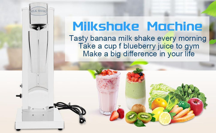 180W Milchshake Maker, Shaker Maschine Getränkemischer, Power Drink Mixer Gastro Standmixer-Barmixer