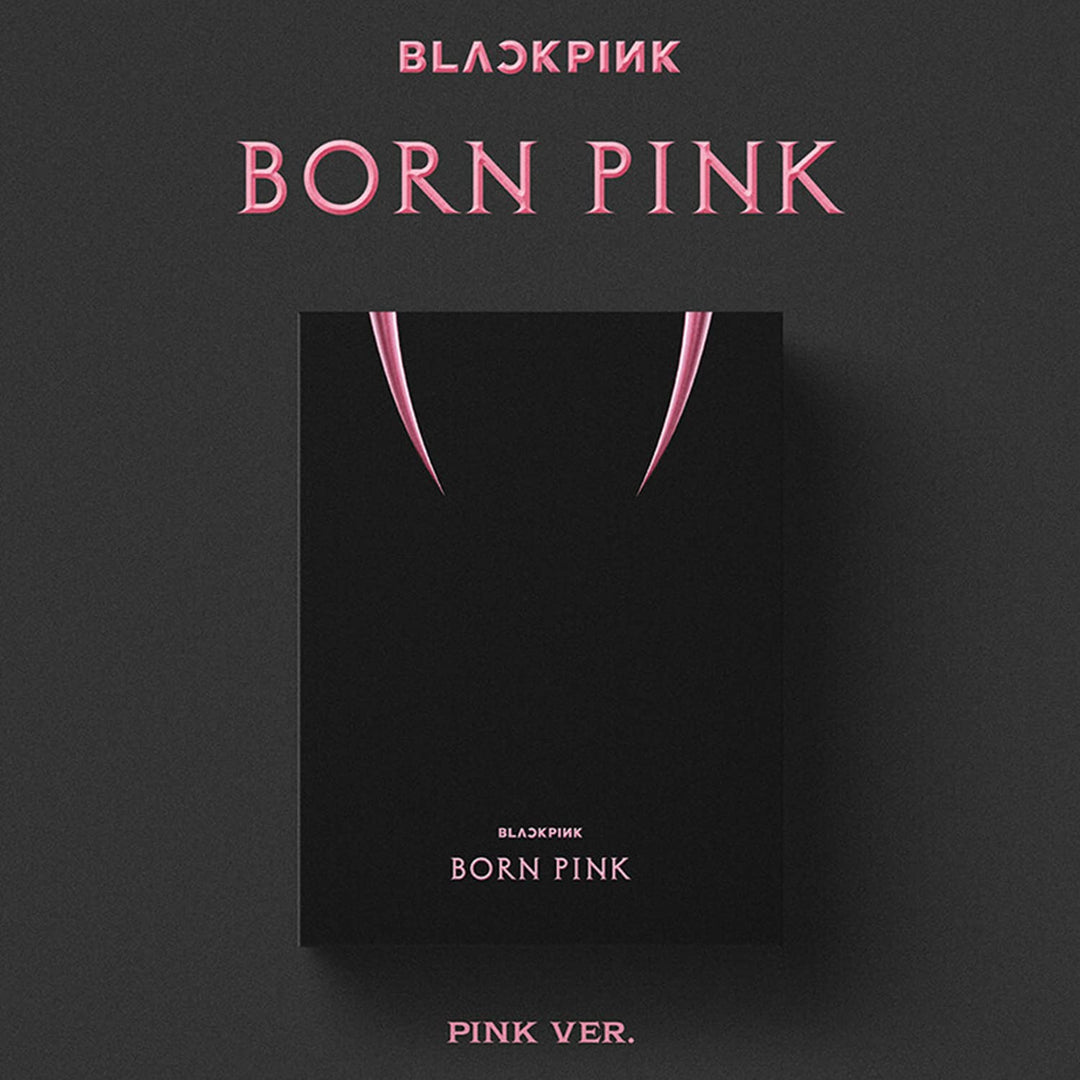 BLACKPINK - [BORN PINK] (PINK Ver.) CD + Photobook + Envelope + Lyrics Paper + Large Photocard + Pos