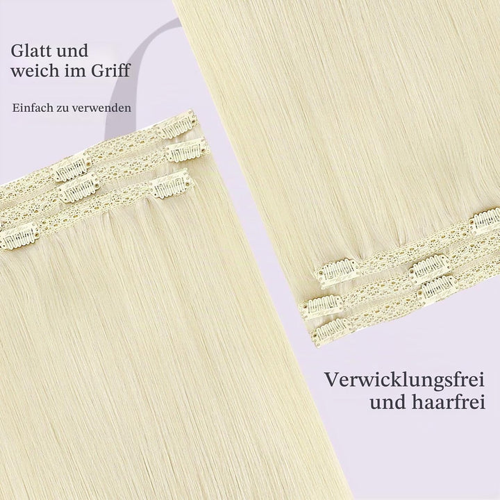 Fshine Clip In Hair Extensions Blonde Real Ehthaar Clip In Extensions Platin Blonde Full Head Blonde