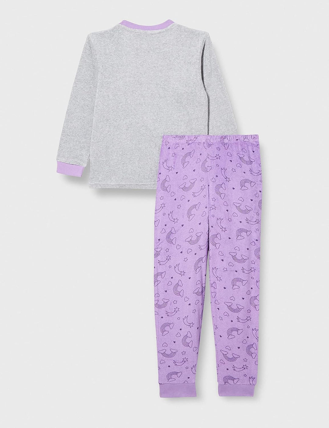 Playshoes Unisex Kinder Frottee Schlafanzug Zweiteilig Pyjama-Set (1er Pack) 86 Einhorn, 86 Einhorn