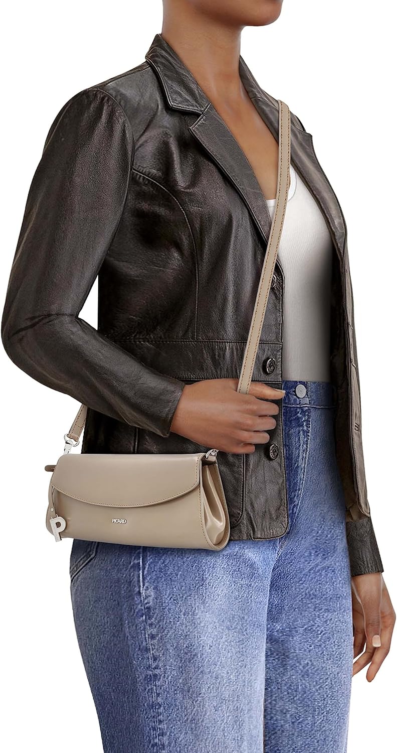 Picard Damen Abendtasche DOLCE VITA aus Echtleder Mittel, Klein | mit Magnetverschluss | Abendtasche