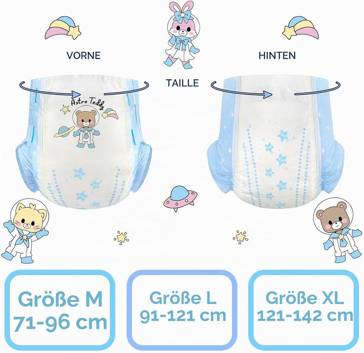LittleForBig 5500-5800 ml Erwachsenen Gedruckten Windeln 2 Stück Pack 3 Drucke Zufällig Sortiert - A