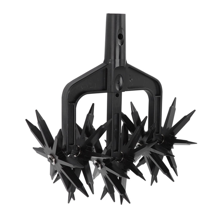 Folanda Kreiselgrubber, Abnehmbares Gartenboden-Vertikutierer-Set, Einstellbarer, Verschleissfester