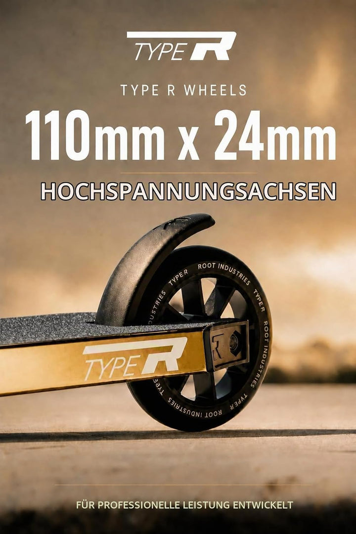 Type R Complete Scooter ( Einheitsgrösse Gold Rush, Einheitsgrösse Gold Rush