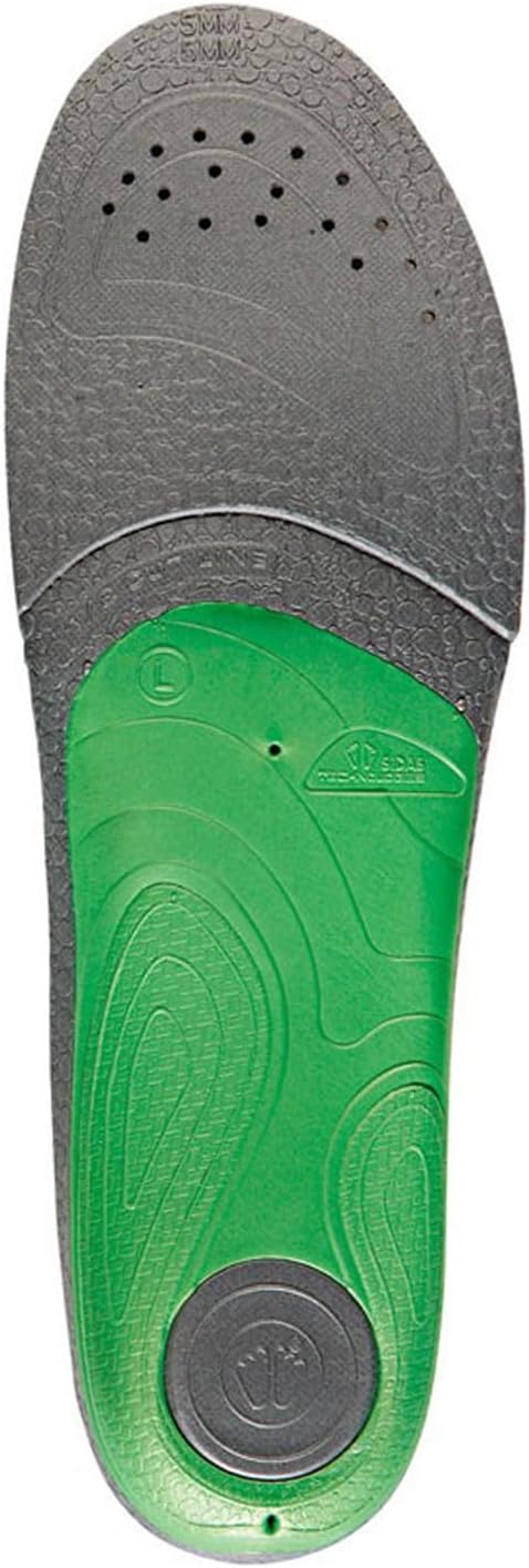 Sidas 3Feet Slim Low Einlegesohlen/Sports, Schwarz/Grün, S