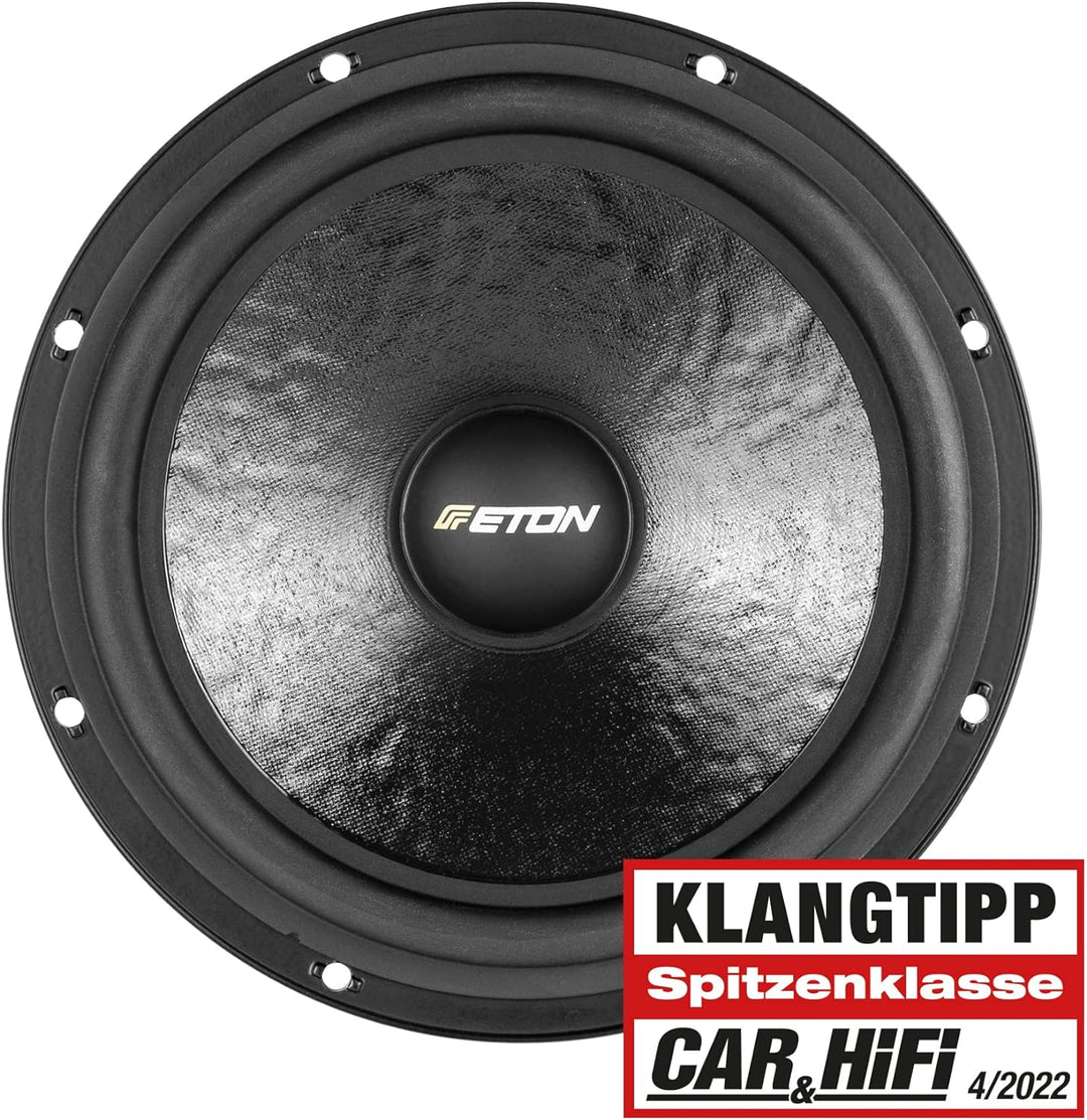 ETON PRO 16+ – High End 16,5 cm / 6,5 Zoll 2-Wege Komponenten System, Auto Lautsprecher Made in Germ