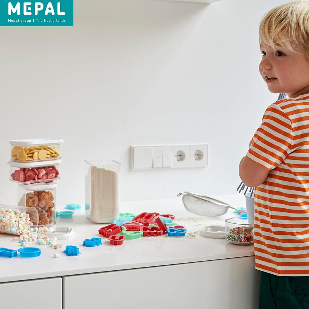 Mepal Vorratsdosen Modula 7-teilig – Starter-Set – ideal für die Aufbewahrung von trockenen Lebensmi