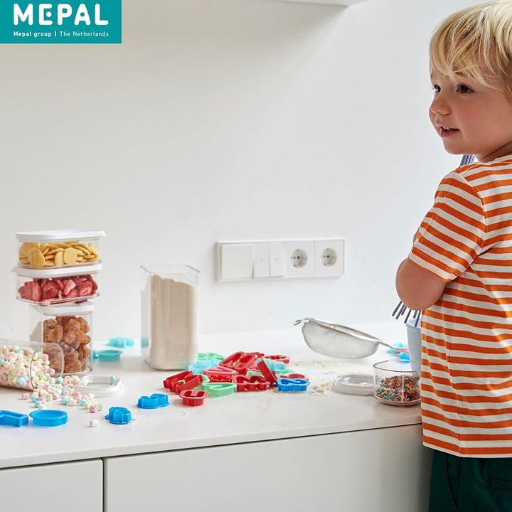 Mepal Vorratsdosen Modula 7-teilig – Starter-Set – ideal für die Aufbewahrung von trockenen Lebensmi